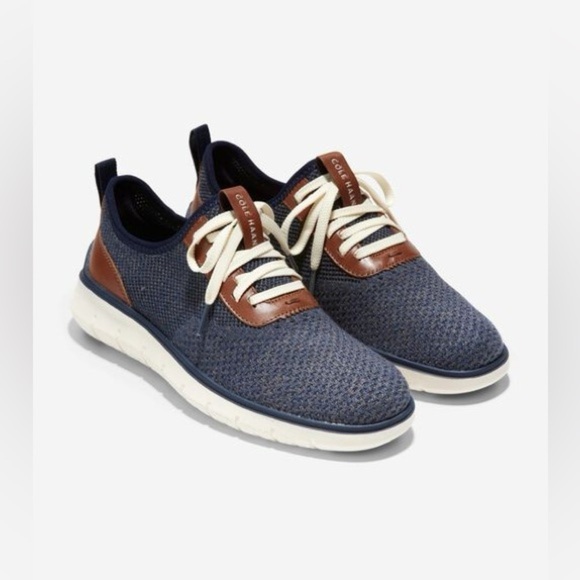 Cole Haan Other - Men's Generation ZERØGRAND Sneakers in NAVY BLUE STITCHLITE Size 11.5. New!